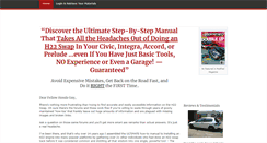 Desktop Screenshot of h22swap.com